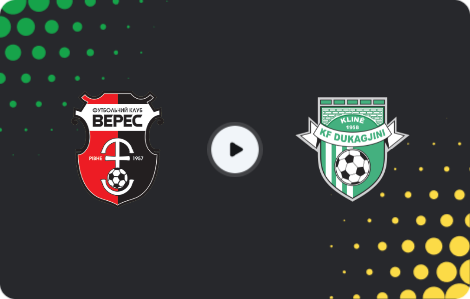 Where to watch Veres — Dukagjini, Friendlies Clubs, 26.01.2026
