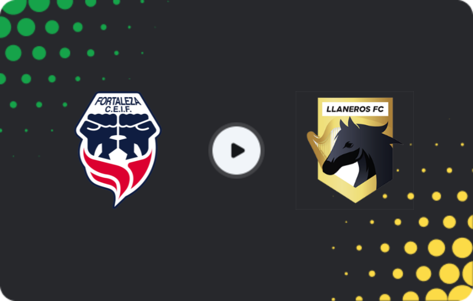 Where to watch Fortaleza CEIF — Llaneros, Primera A, 28.01.2026