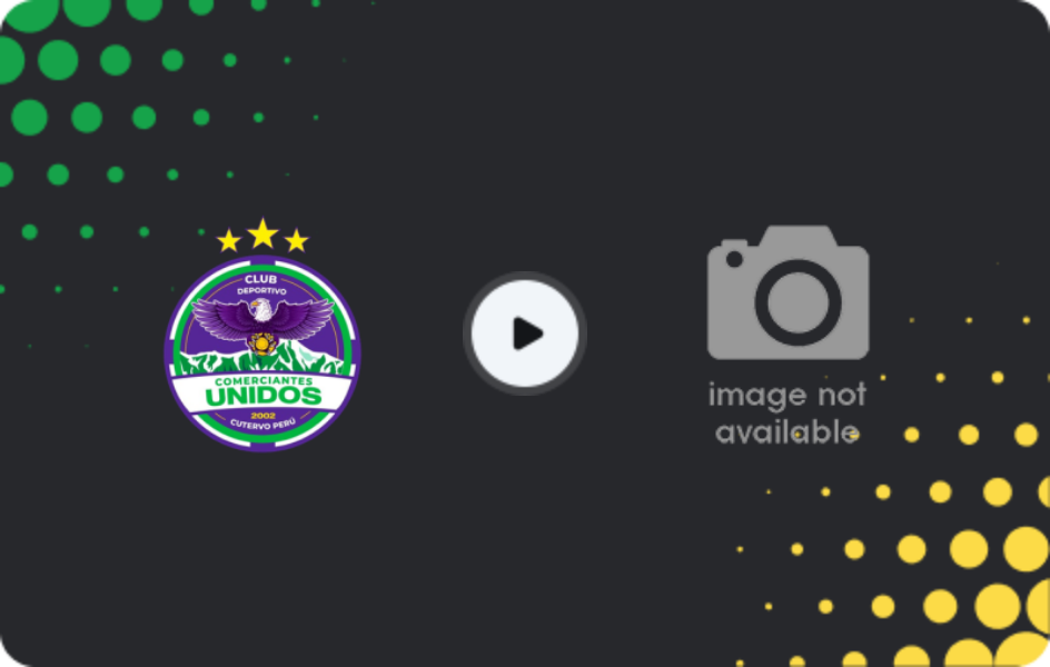 Where to watch Comerciantes Unidos — UCV Moquegua, Primera División, 02.02.2026