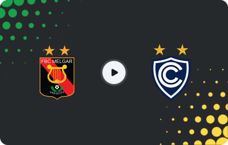 Where to watch FBC Melgar — Cienciano, Primera División, 01.02.2026