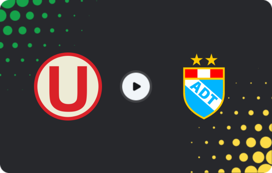 Where to watch Universitario — ADT, Primera División, 02.02.2026