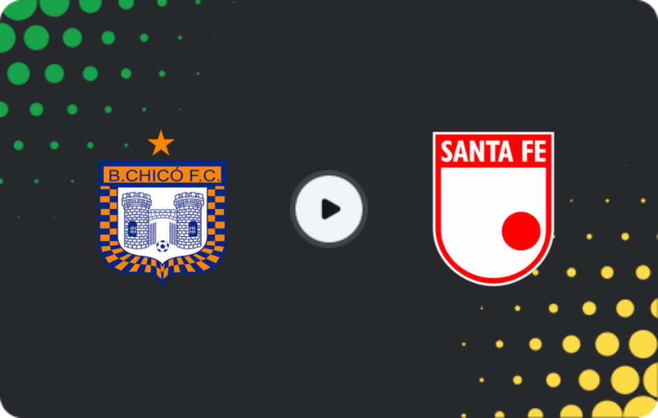 Where to watch Boyacá Chicó — Santa Fe, Primera A, 01.02.2026