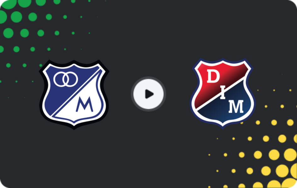 Where to watch Millonarios — Independiente Medellin, Primera A, 01.02.2026
