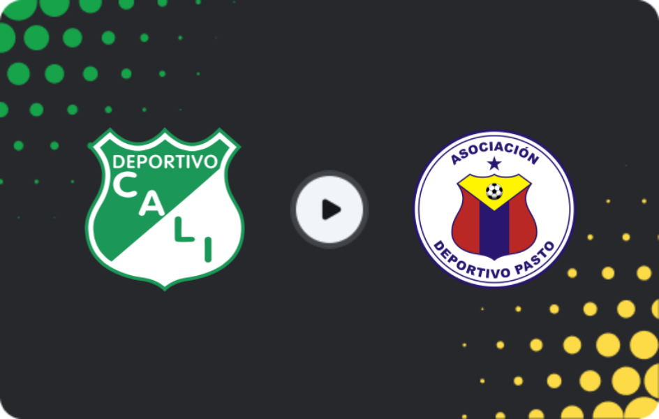 Where to watch Deportivo Cali — Deportivo Pasto, Primera A, 01.02.2026