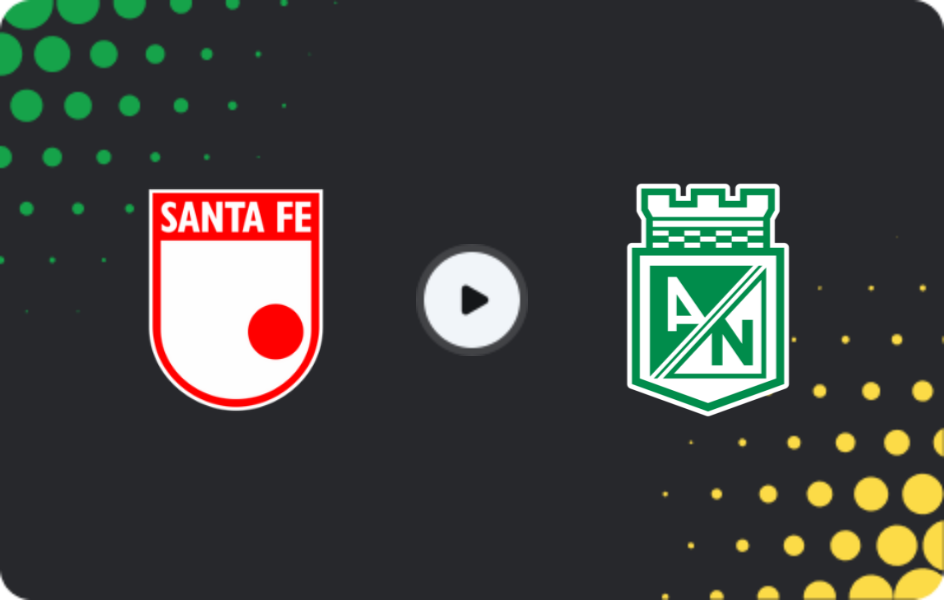 Where to watch Santa Fe — Atletico Nacional, Primera A, 08.02.2026