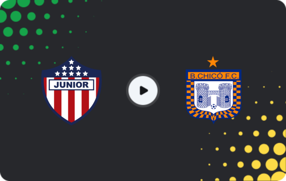 Where to watch Junior Barranquilla — Boyacá Chicó, Primera A, 08.02.2026