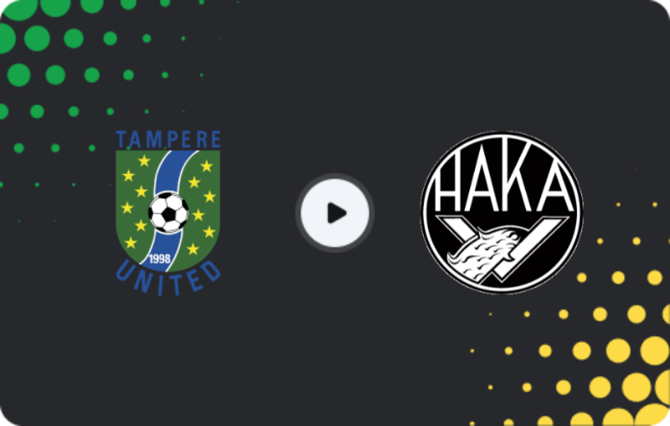 Where to watch Tampere United — Haka, Friendlies Clubs, 08.02.2026