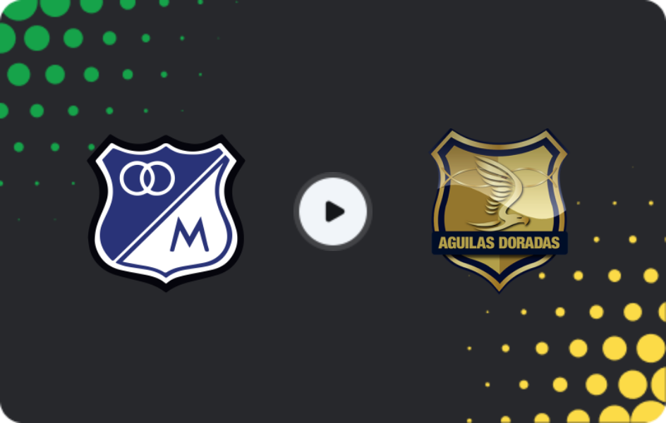 Where to watch Millonarios — Rionegro Aguilas, Primera A, 12.02.2026