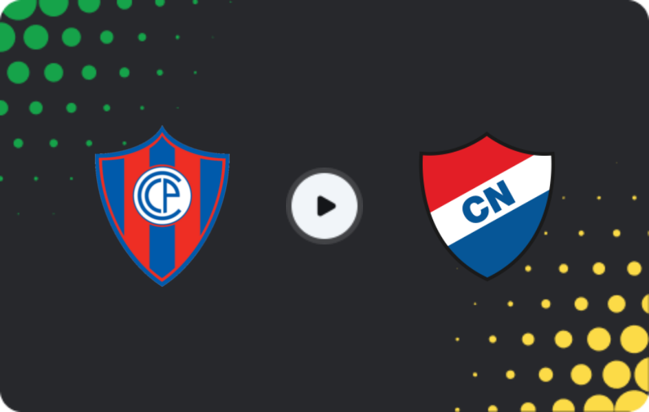 Where to watch Cerro Porteno — Nacional Asuncion, Division Profesional - Apertura, 12.02.2026