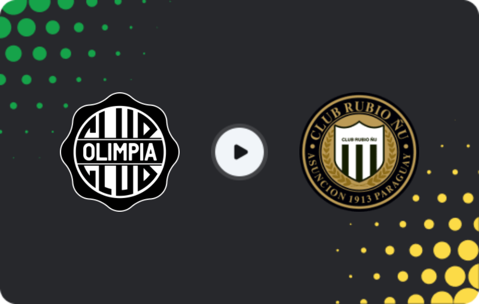 Where to watch Olimpia — Rubio NU, Division Profesional - Apertura, 12.02.2026