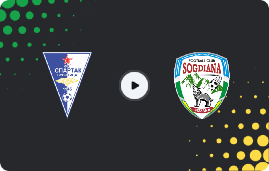 Where to watch Spartak Subotica — Sogdiana, Friendlies Clubs, 23.01.2026
