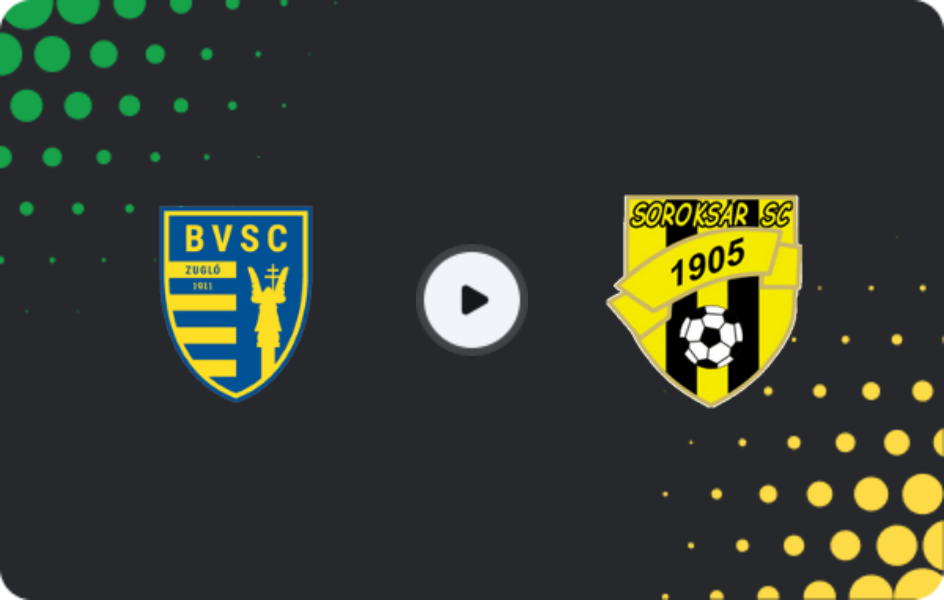 Where to watch BVSC — Soroksar, Friendlies Clubs, 25.01.2026