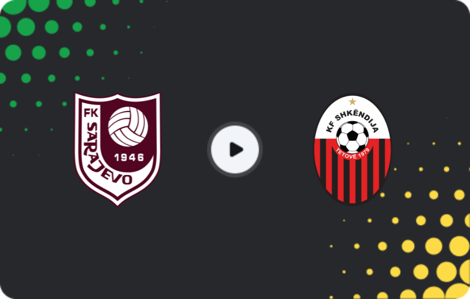 Where to watch FK Sarajevo — Shkendija, Friendlies Clubs, 28.01.2026