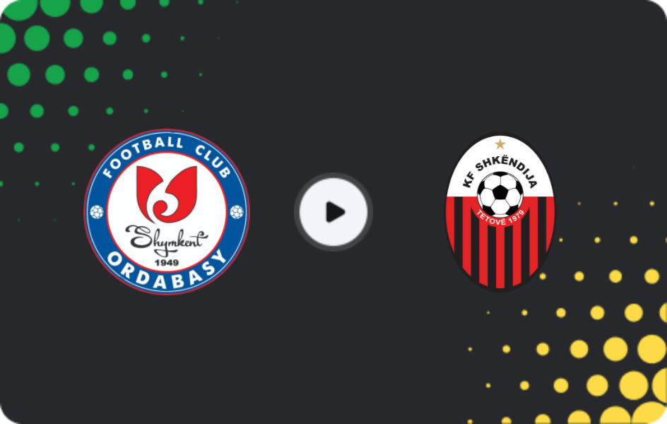 Where to watch Ordabasy — Shkendija, Friendlies Clubs, 01.02.2026