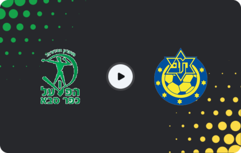 Where to watch Hapoel Kfar Saba — Maccabi Herzliya, Liga Leumit, 16.02.2026