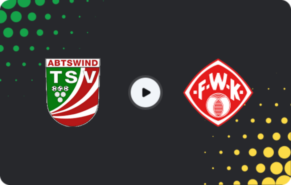 Where to watch Abtswind — Würzburger Kickers, Friendlies Clubs, 23.01.2026