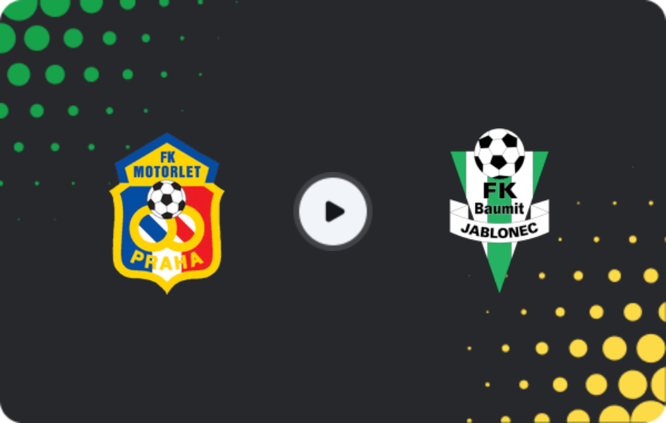 Where to watch Motorlet Praha — Jablonec II, Friendlies Clubs, 24.01.2026