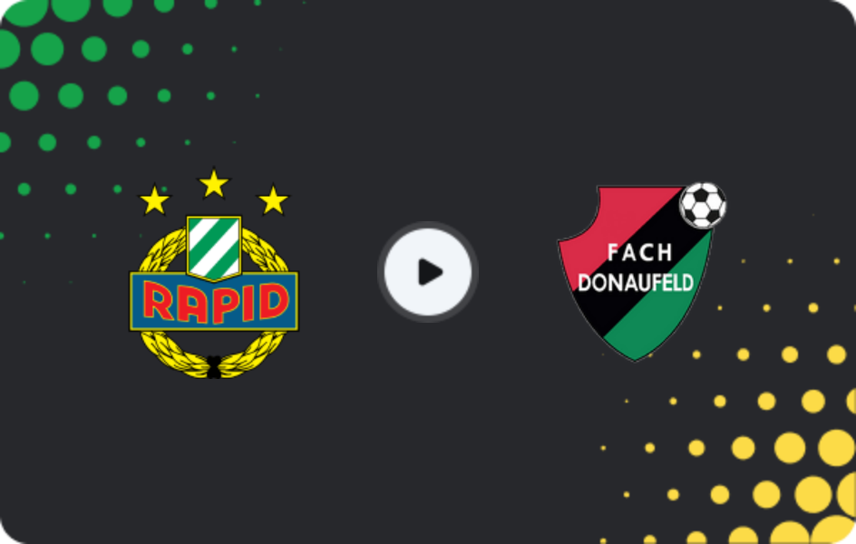 Where to watch Rapid Wien II — Fach-Donaufeld, Friendlies Clubs, 24.01.2026
