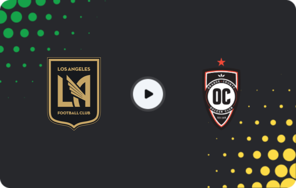 Where to watch Los Angeles FC — Orange County SC, Friendlies Clubs, 24.01.2026