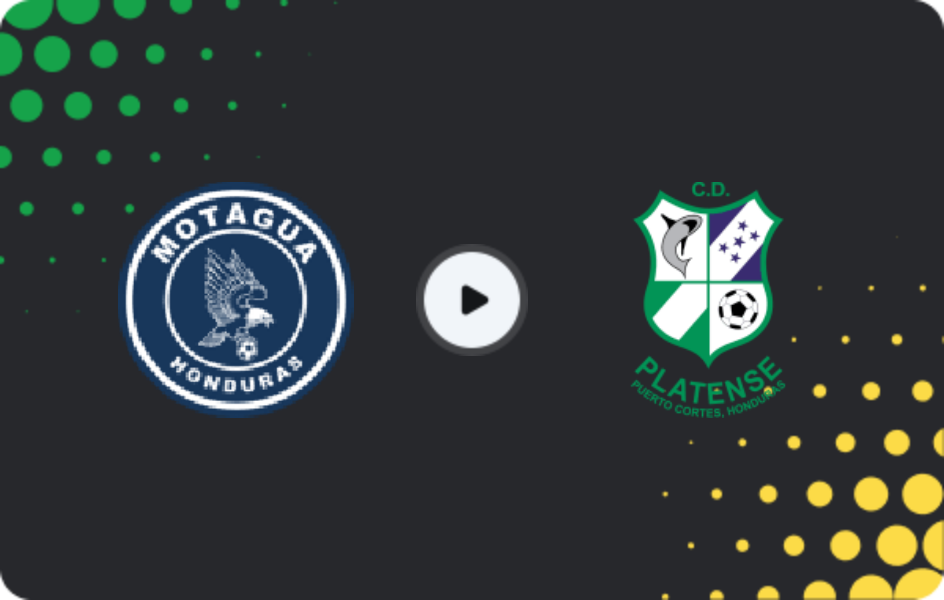 Where to watch CD Motagua — Platense FC, Liga Nacional, 30.01.2026