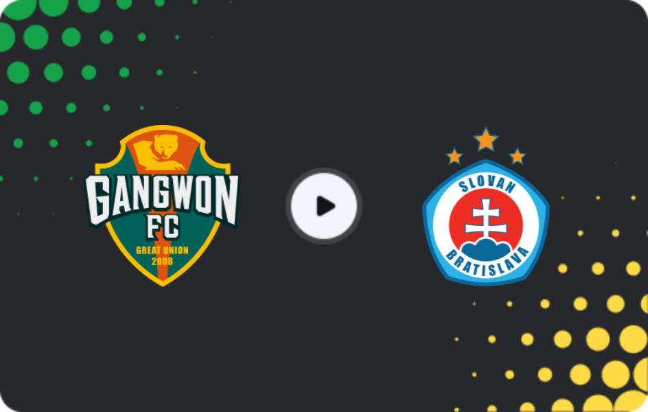 Where to watch Gangwon FC — Slovan Bratislava, Friendlies Clubs, 29.01.2026