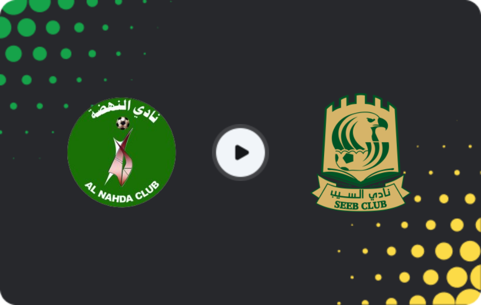 Where to watch Al-Nahda — Al Seeb, Sultan Cup, 29.01.2026