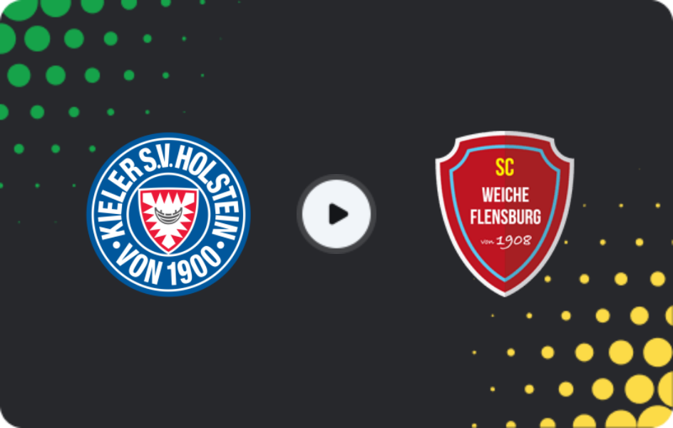 Where to watch Holstein Kiel II — Weiche Flensburg, Friendlies Clubs, 30.01.2026