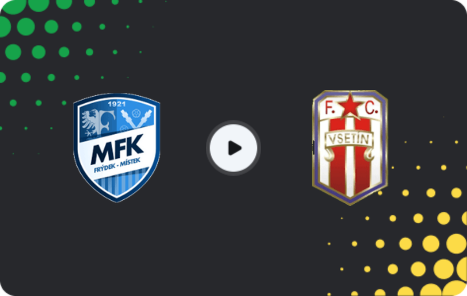 Where to watch Frýdek-Místek — Vsetín, Friendlies Clubs, 31.01.2026