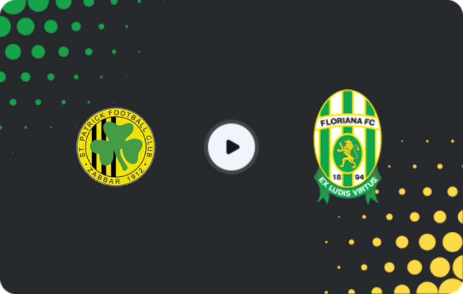 Where to watch Zabbar St. Patrick — Floriana, Premier League, 01.02.2026