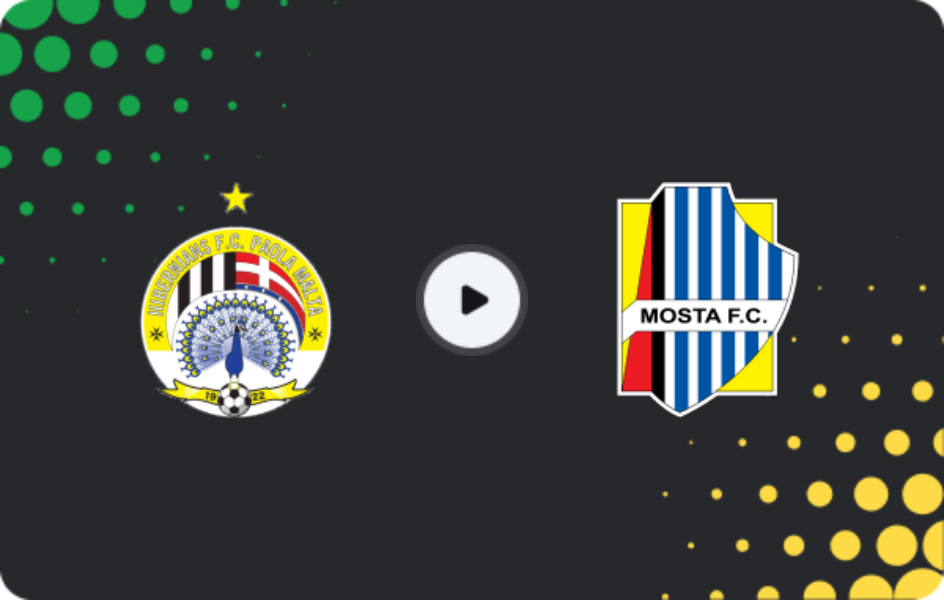 Where to watch Hibernians — Mosta, Premier League, 31.01.2026