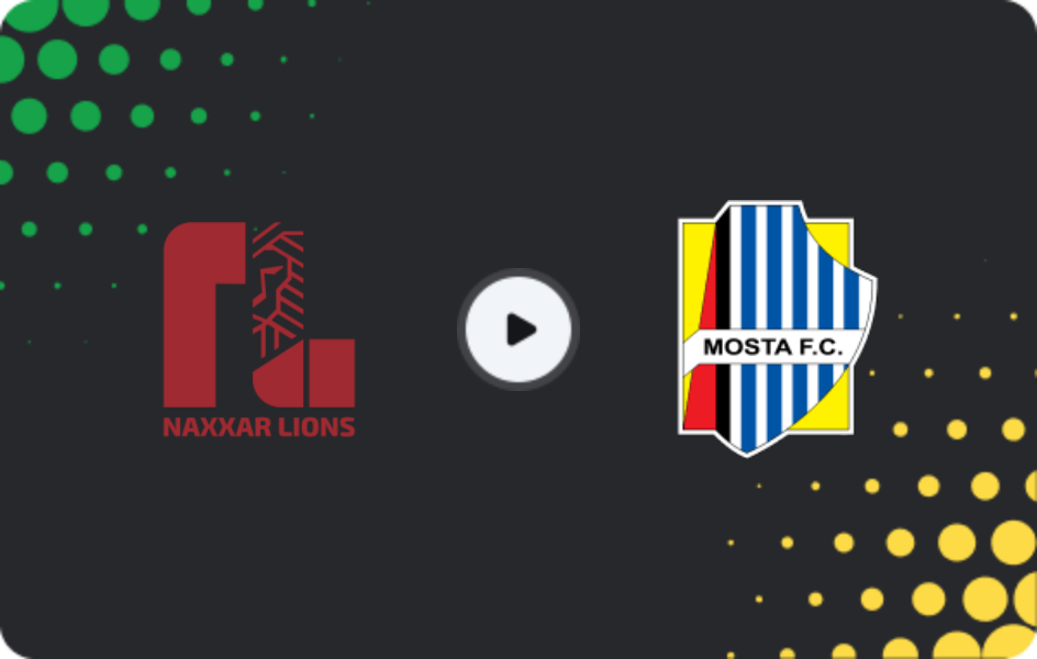 Where to watch Naxxar Lions — Mosta, Premier League, 04.02.2026