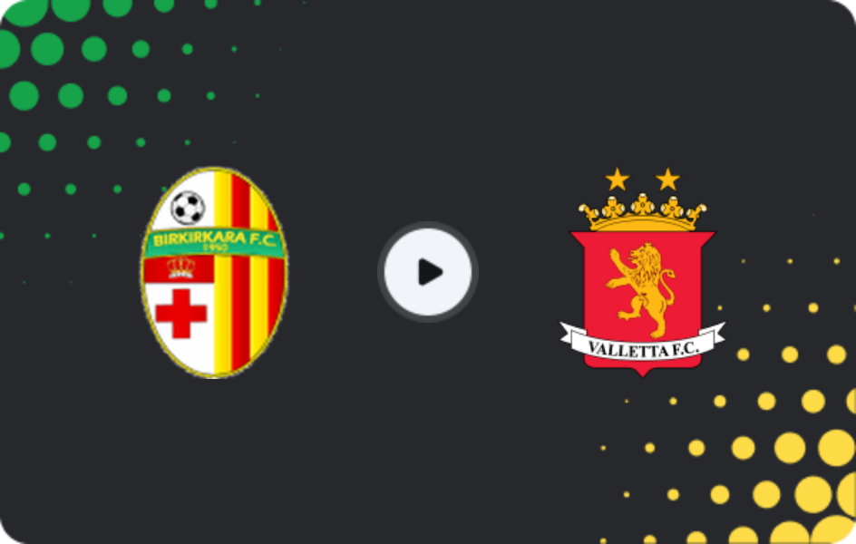 Where to watch Birkirkara — Valletta FC, Premier League, 08.02.2026