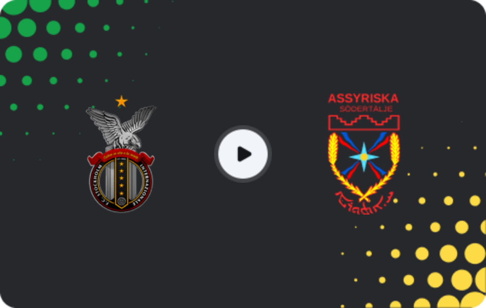 Where to watch Stockholm Internazionale — Assyriska FF, Friendlies Clubs, 08.02.2026