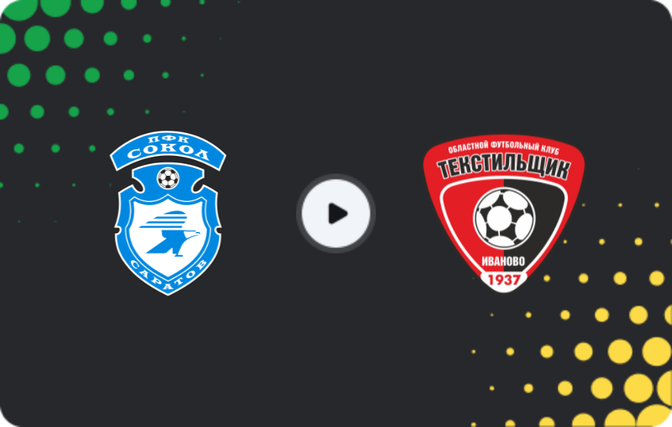 Where to watch Sokol Saratov — Tekstilshchik, Friendlies Clubs, 12.02.2026