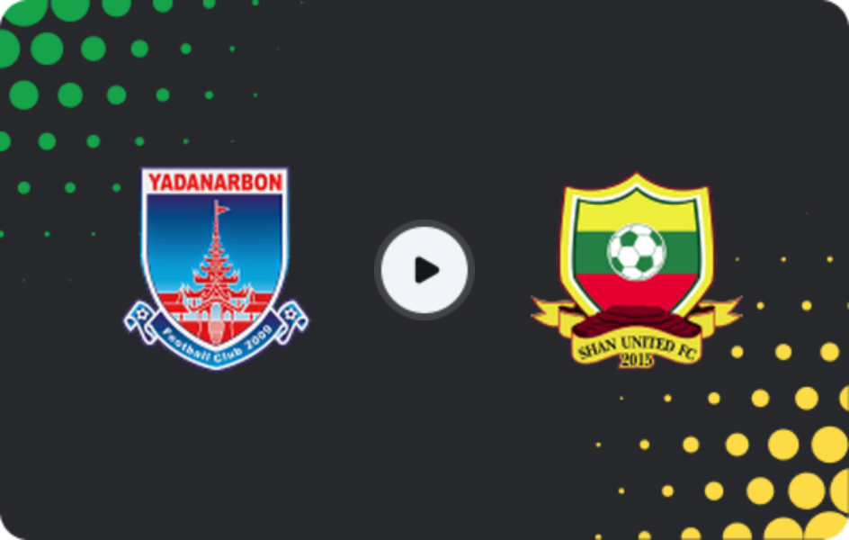 Where to watch Yadanarbon — Shan United, National League, 14.02.2026