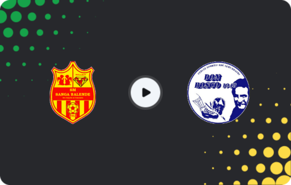 Where to watch Sanga Balende — Don Bosco, Ligue 1, 14.02.2026