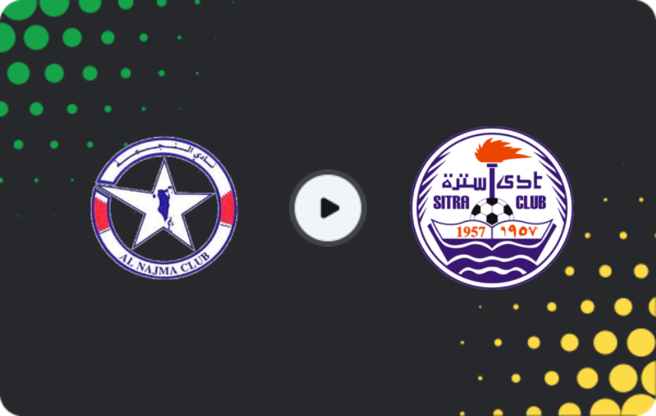 Where to watch Al Najma — Sitra, Premier League, 14.02.2026
