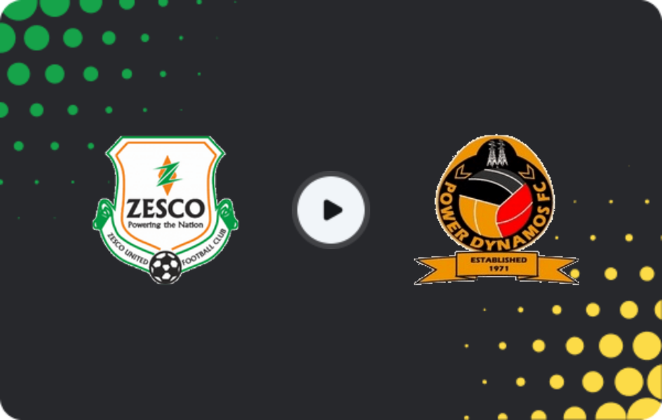 Where to watch ZESCO United — Power Dynamos, Super League, 14.02.2026