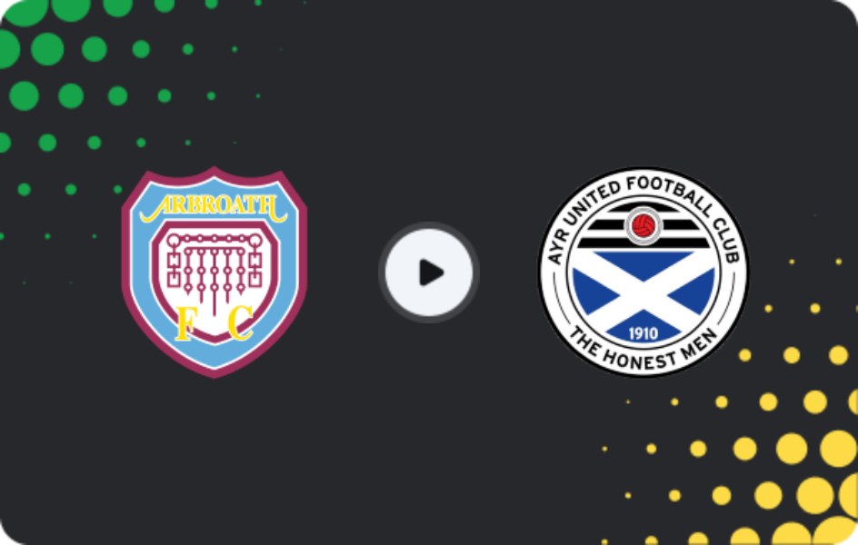Where to watch Arbroath — Ayr Utd, Championship, 14.02.2026
