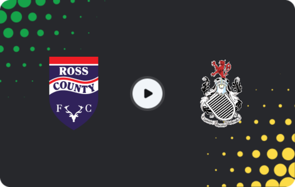 Where to watch Ross County — Queen's Park, Championship, 14.02.2026