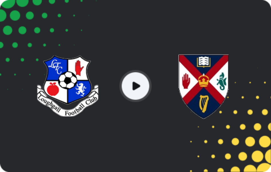 Where to watch Loughgall — Queen's University, Championship, 14.02.2026