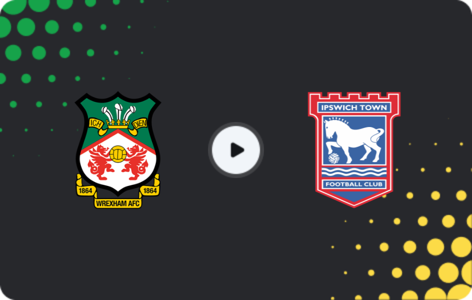 Where to watch Wrexham — Ipswich Town, FA Cup, 13.02.2026