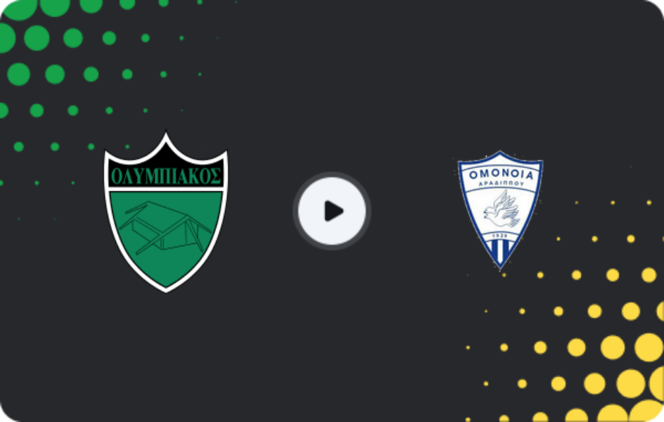 Where to watch Olympiakos Nicosia — Omonia Aradippou, 1. Division, 14.02.2026