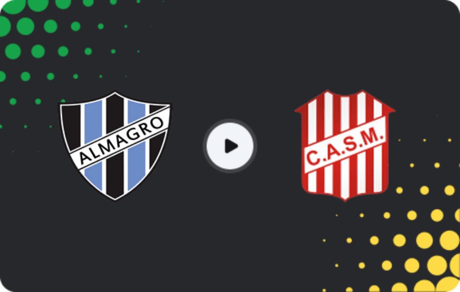 Where to watch Almagro — San Martin Tucuman, Primera Nacional, 14.02.2026