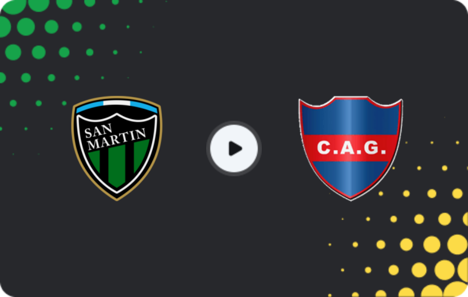 Where to watch San Martin S.J. — Club Atlético Güemes, Primera Nacional, 14.02.2026