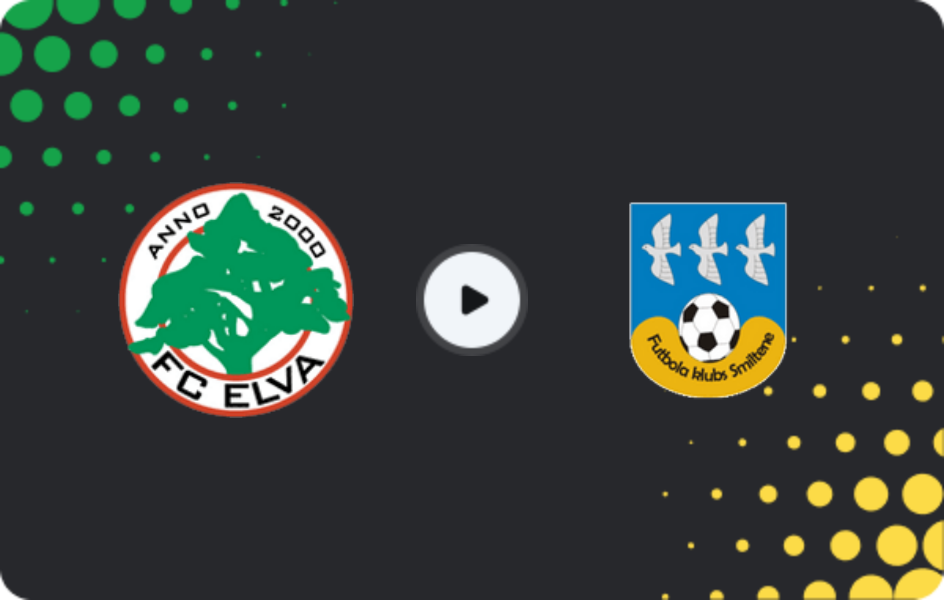 Where to watch Elva — Smiltene, Friendlies Clubs, 14.02.2026