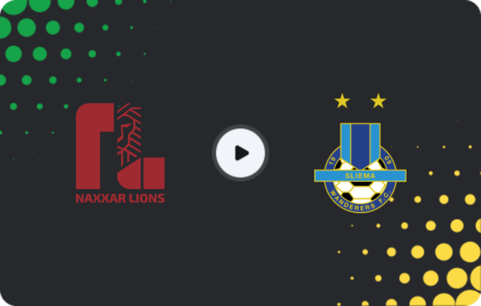 Where to watch Naxxar Lions — Sliema Wanderers, Premier League, 14.02.2026