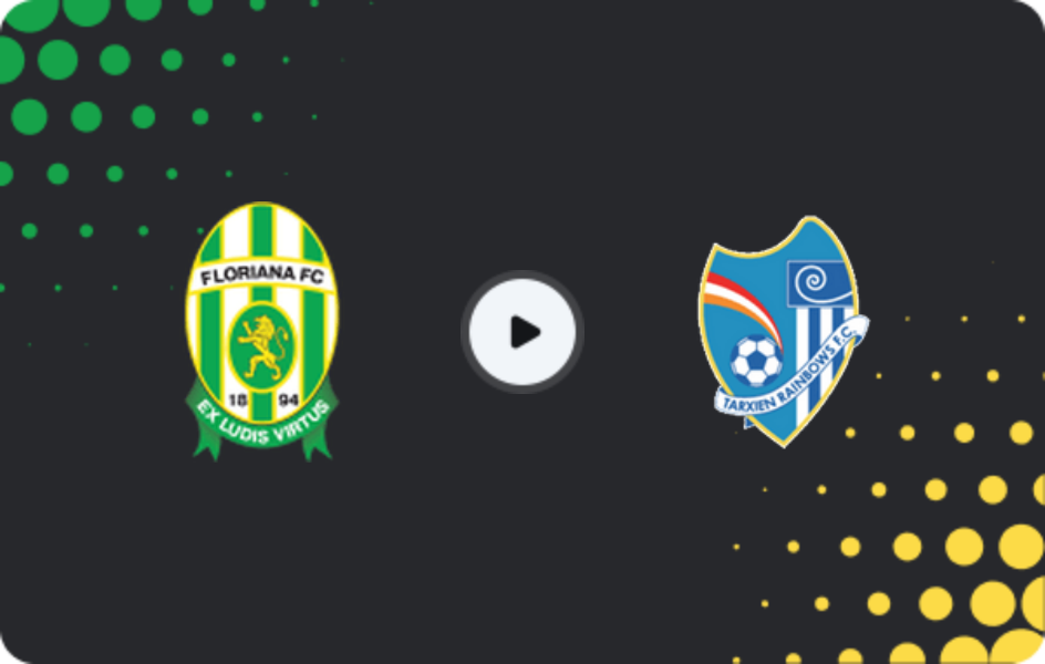 Where to watch Floriana — Tarxien Rainbows, Premier League, 15.02.2026