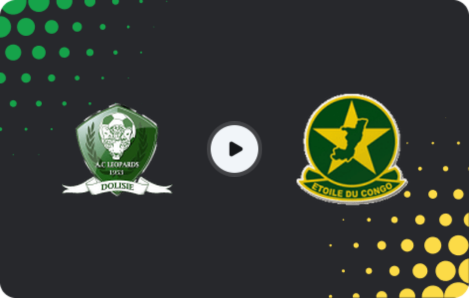Where to watch Léopards de Dolisié — Étoile du Congo, Ligue 1, 14.09.2025