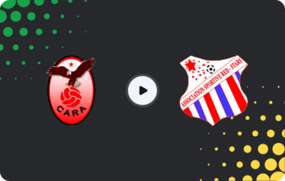 Where to watch CARA Brazzaville — Red Stars, Ligue 1, 15.09.2025